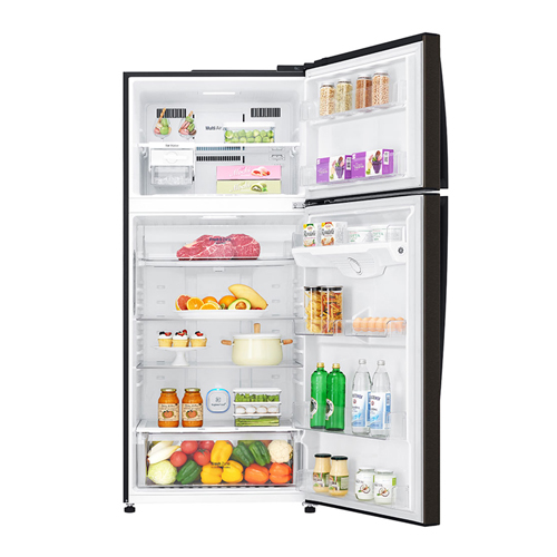 LG Kulkas Inverter Two Door 437L - GN-H452HXHN